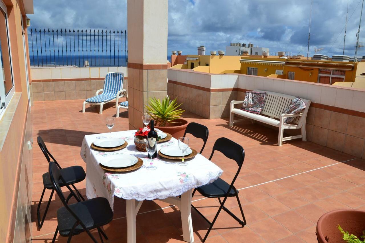Atico San Miguel Apartment Galdar Ngoại thất bức ảnh